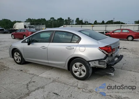 2015 Honda Civic Lx z USA, uszkodzony, nr VIN 19XFB2F59FE060541